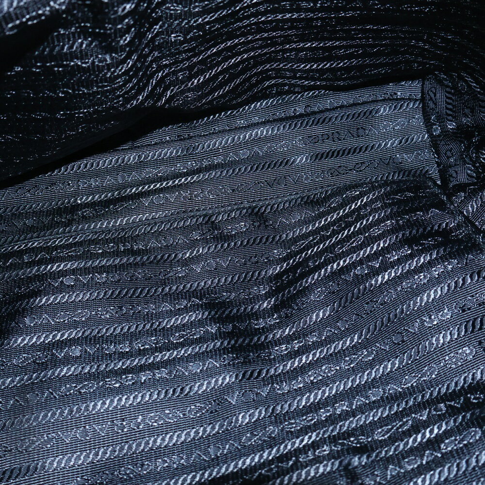 Prada Triangle Backpack Nylon Black - image 4